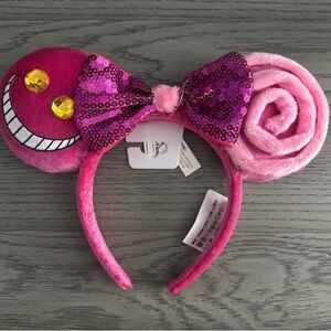 Disney Pink Cheshire Cat Ears Headband